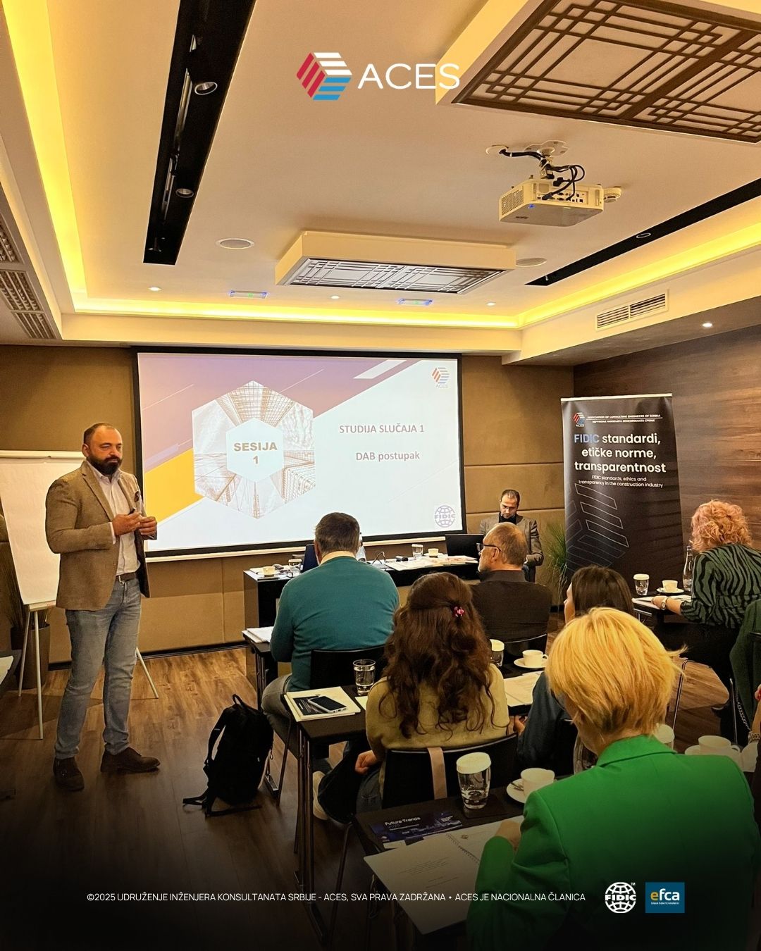 Nikčević Kapor at ACES FIDIC Workshop